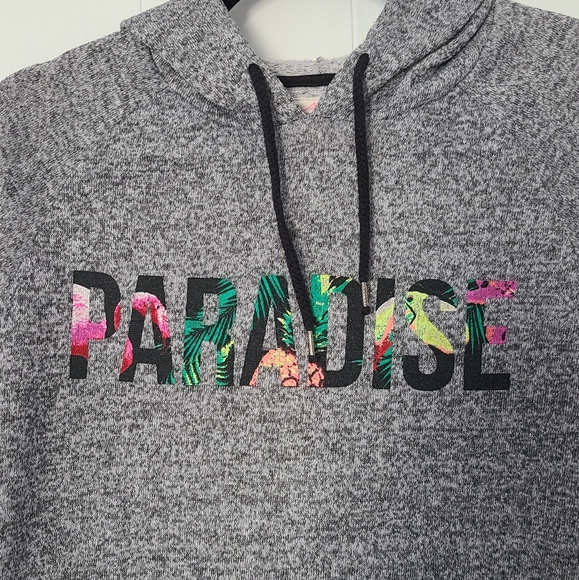 🔺️3/25$🔺️ "PARADISE" Crop hoodie - Picture 3 of 5